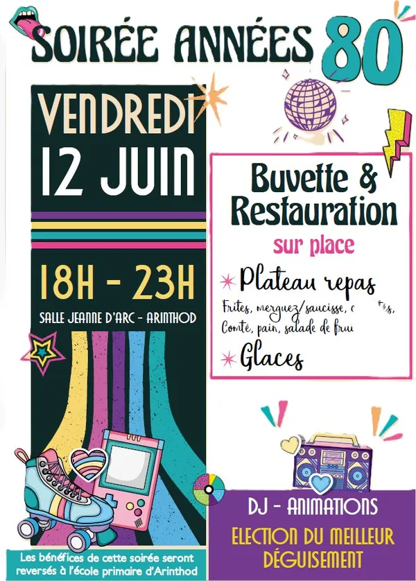 Soirée années 80