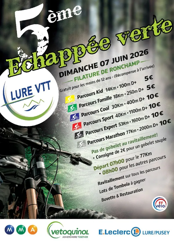 L'Échappée Verte 5ème édition