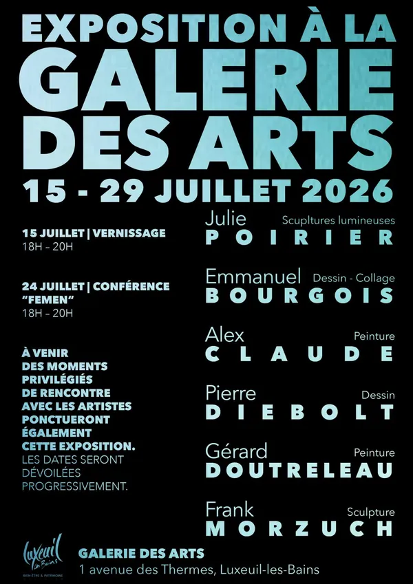Exposition à la galerie des arts