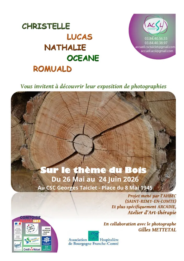 Exposition photo sur le thème du Bois