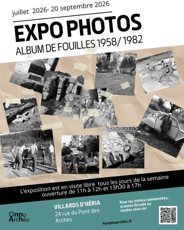 Exposition photos "album de fouilles"