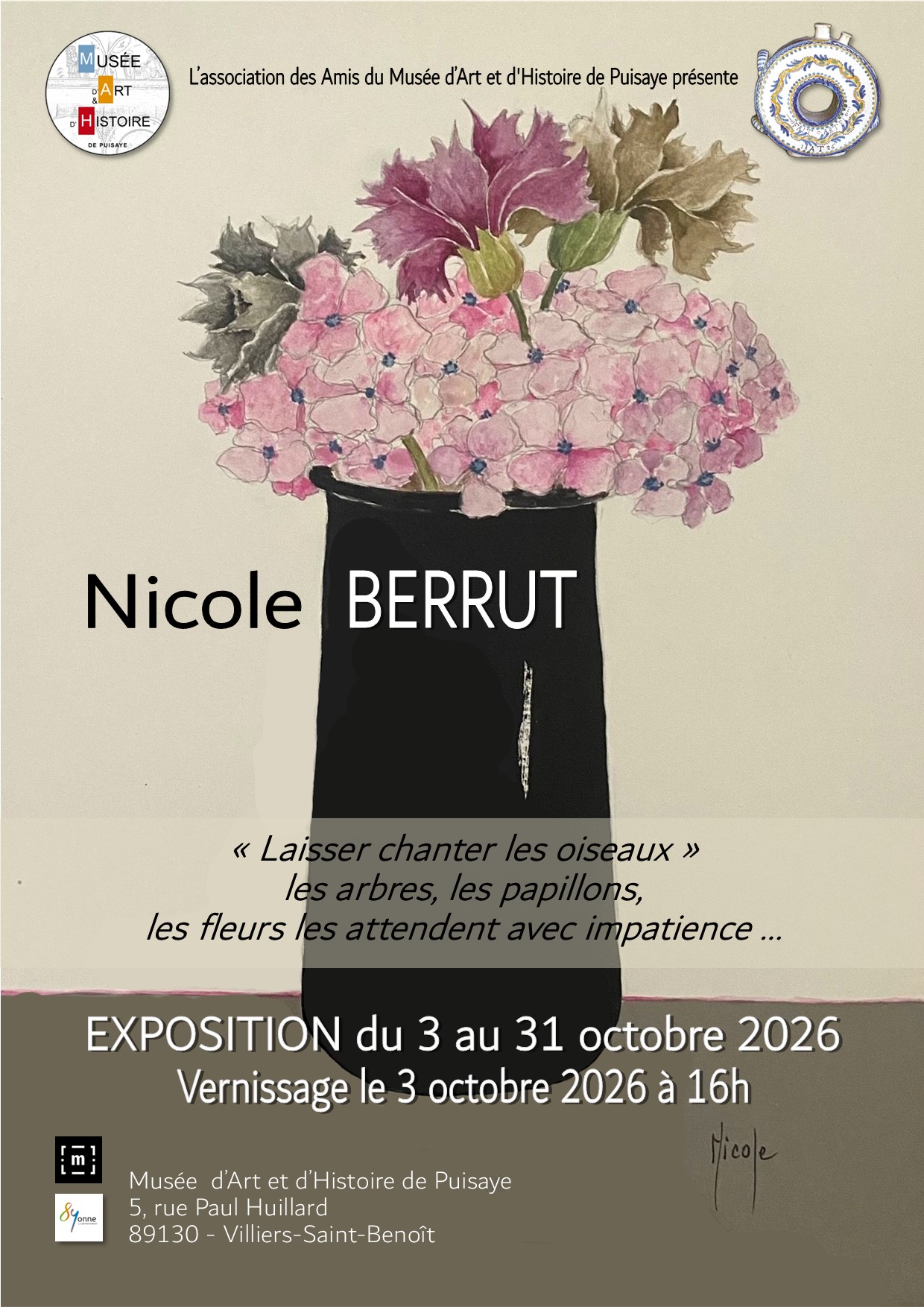 Exposition "laisser chanter les oiseaux"