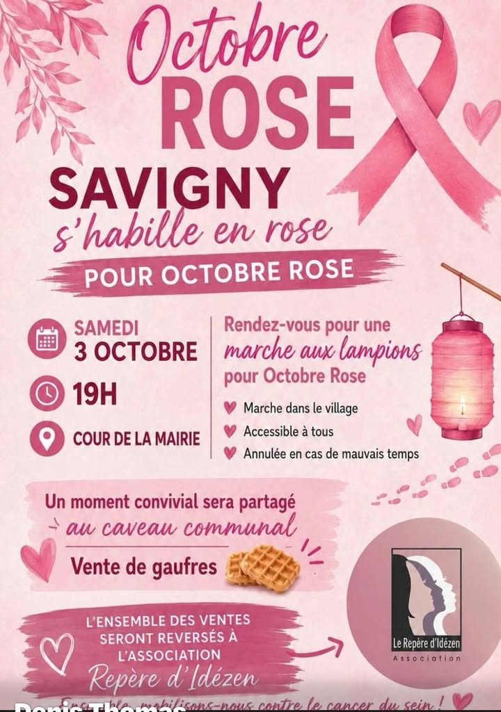 Octobre rose à Savigny-les-Beaune