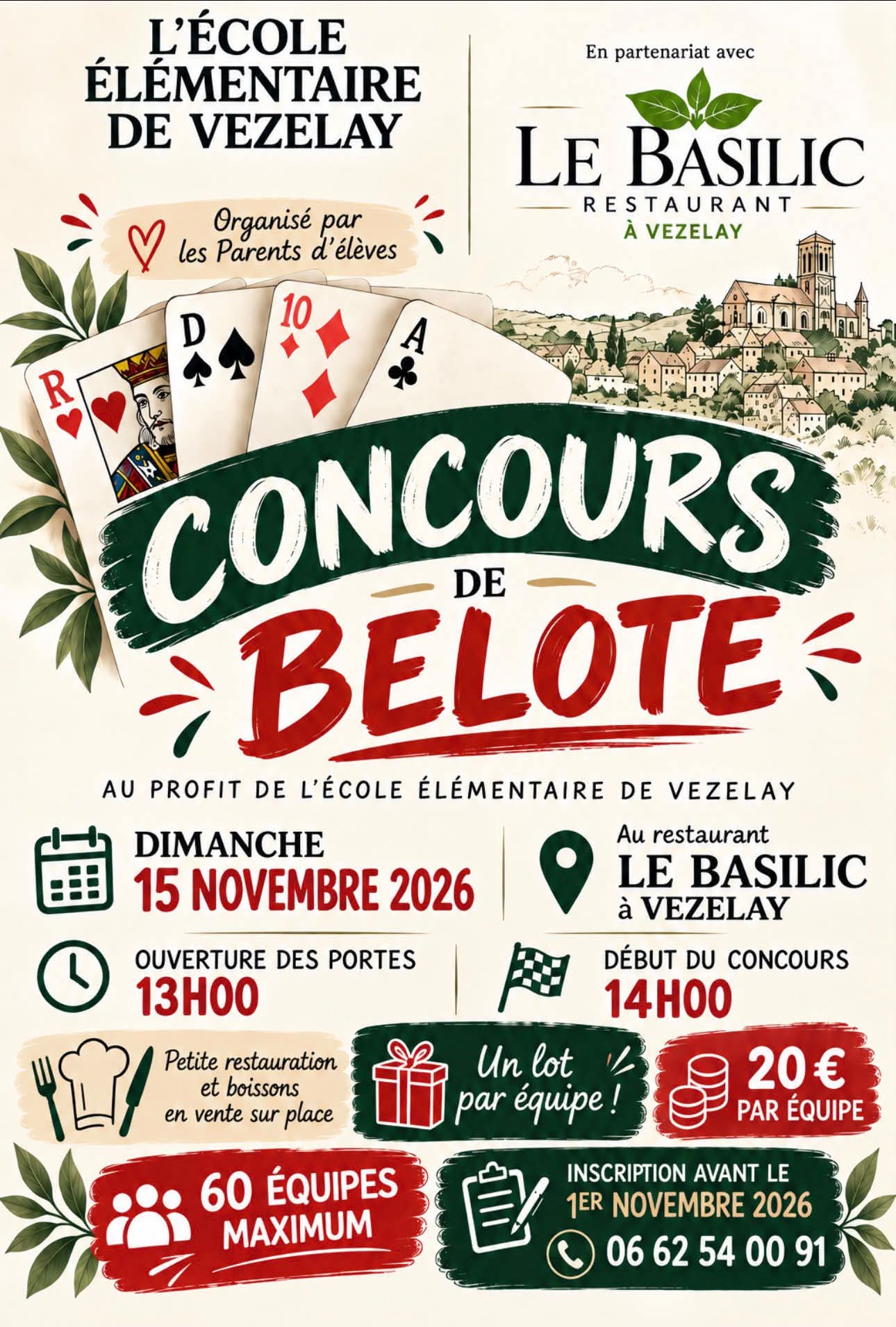 Concours de belote