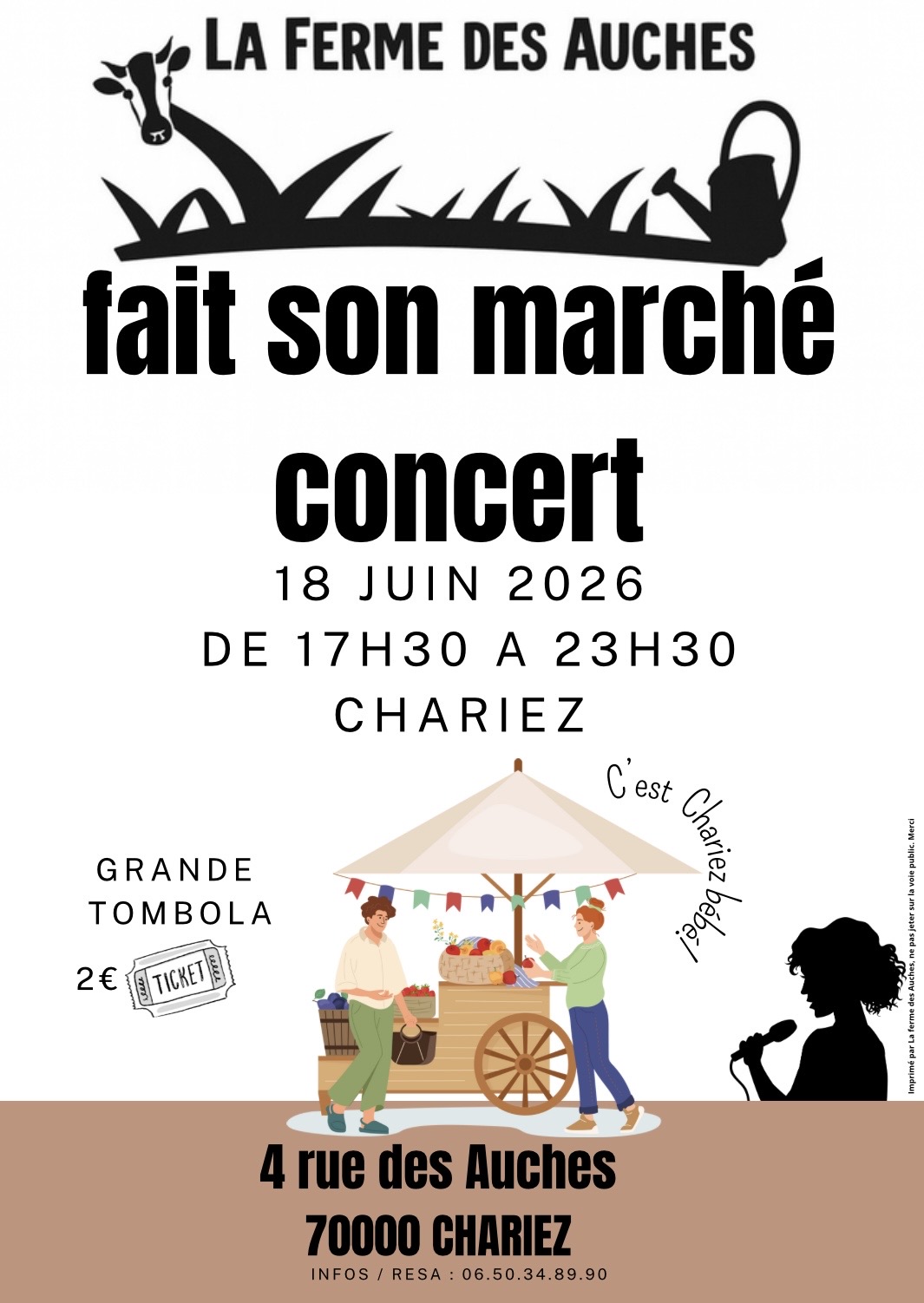 Marché-concert à la Ferme des Auches
