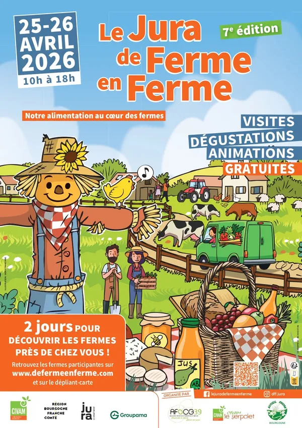 Le Jura de ferme en ferme