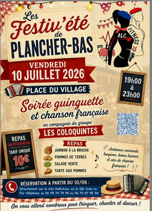 Festiv'été à Plancher-Bas - La soirée guinguette