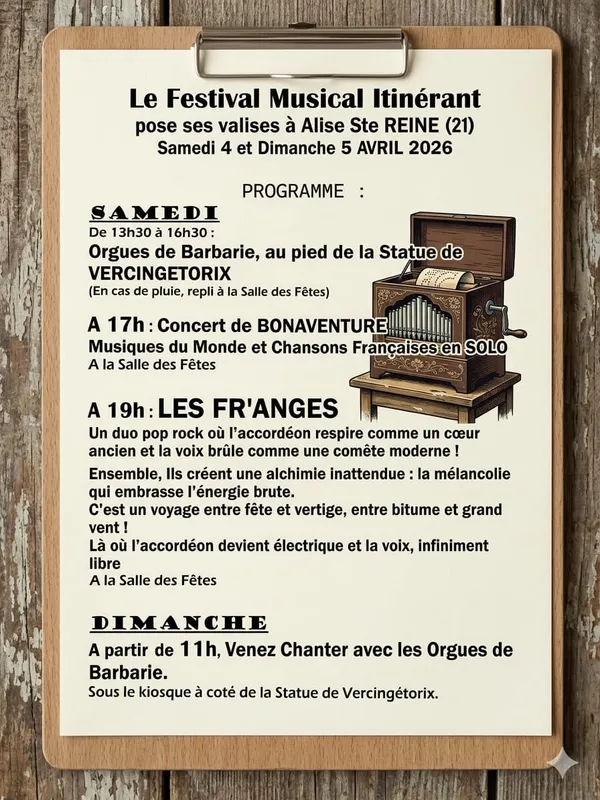 Le festival Musical Itinérant