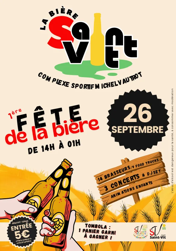 Première fête de la bière!