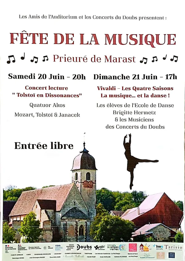 Fête de la musique au Prieuré de Marast