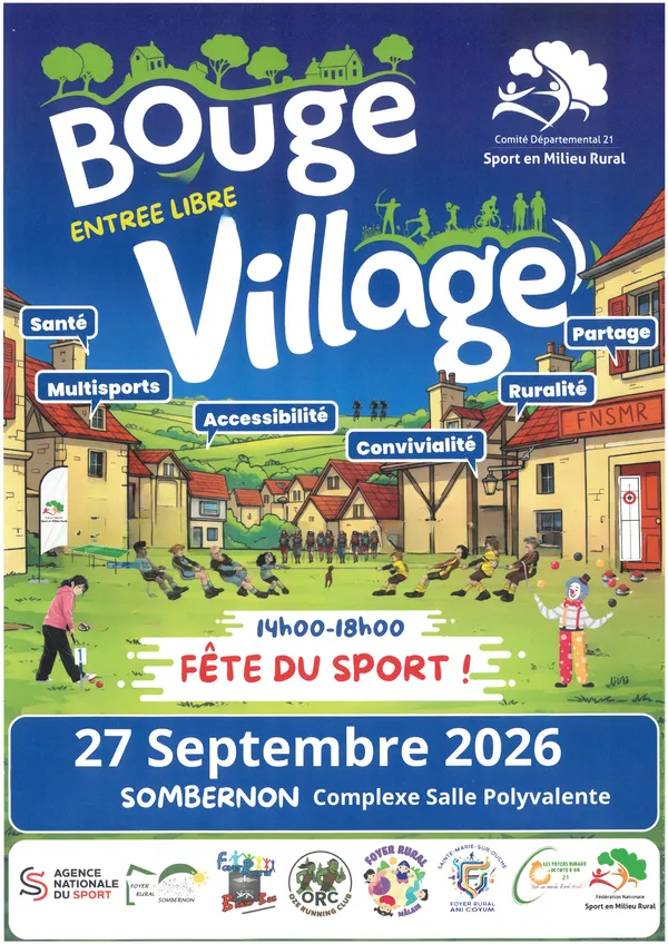Bouge village, Fête du sport