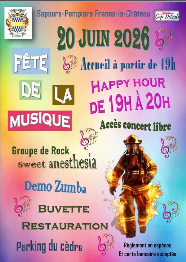 Fête de la musique à Frasne le château