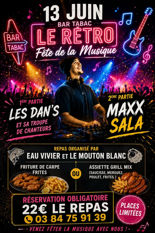 Fête de la musique à Fresne St Mamès