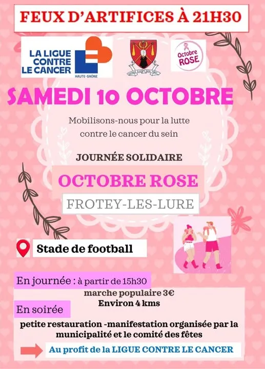 Octobre Rose – Frotey-lès-Lure