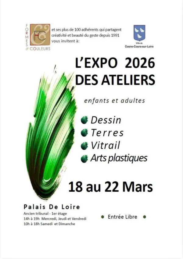 Exposition des ateliers "Formes et Couleurs"