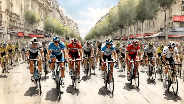 Passage du Tour de France : "Cercy Terre d'élevage"