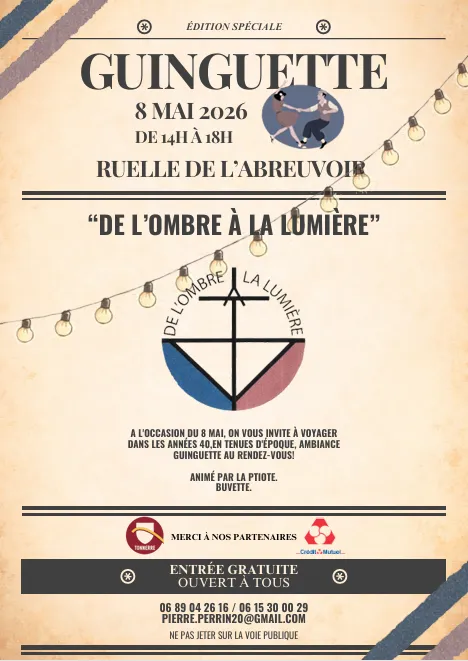 Guinguette "De l'ombre à la lumière"