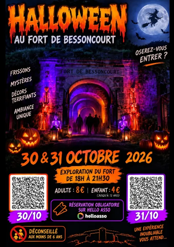 HALLOWEEN au Fort de Bessoncourt