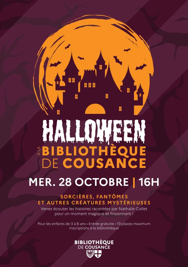 Halloween à la bibliothèque de Cousance
