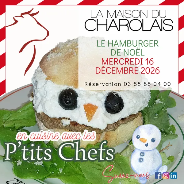 Atelier de cuisine participatif "Le Hamburger de Noël"