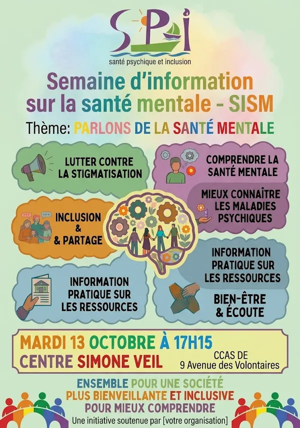 SISM " Parlons Santé mentale"