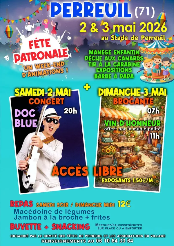 Fête patronale de  Perreuil