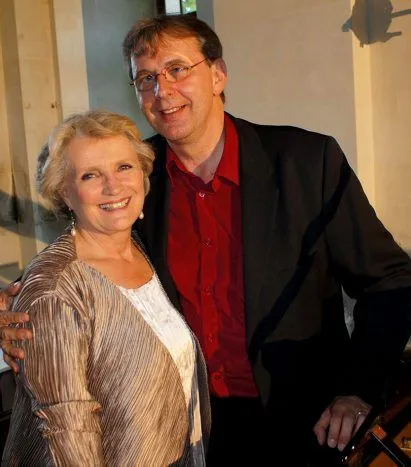 Concert de Marie-Christine Barrault et Nicolas Boyer-Lehman au château de Commarin