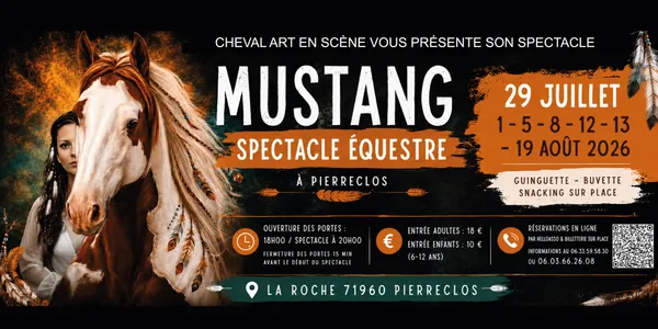 Spectacle Equestre : Mustang