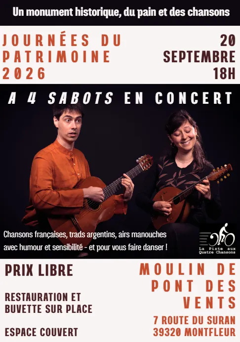 Les journées du patrimoine - Moulin de pont des vents