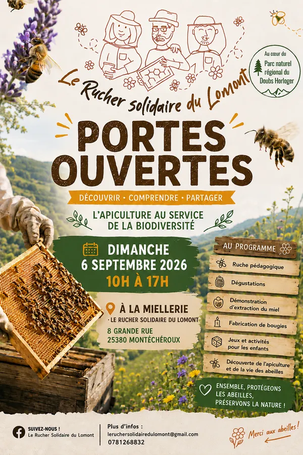 Journée Portes Ouvertes à la Miellerie