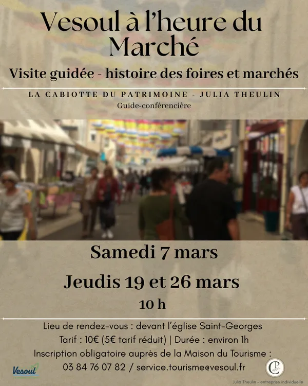 Vesoul à l'heure du marché 