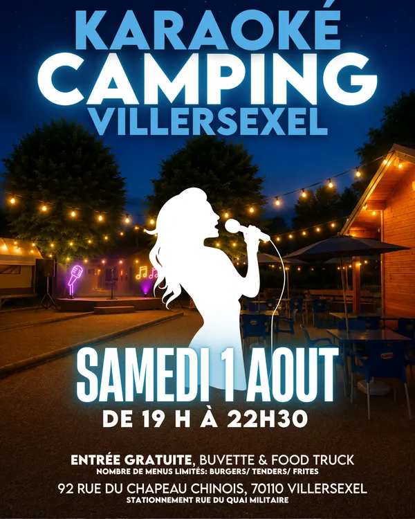 Karaoké camping Villersexel