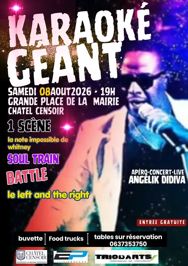 karaoké géant Châtel-Censoir