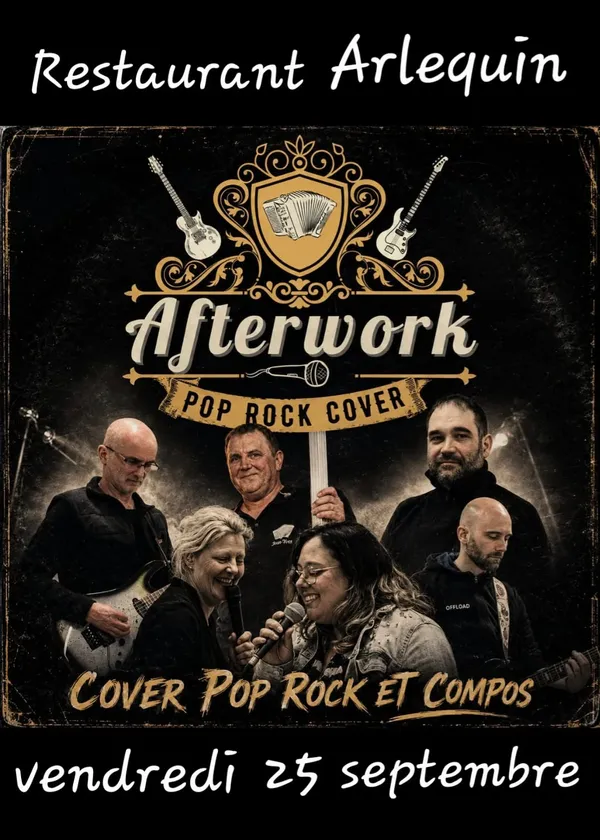 Le groupe Afterwork à l'Arlequin