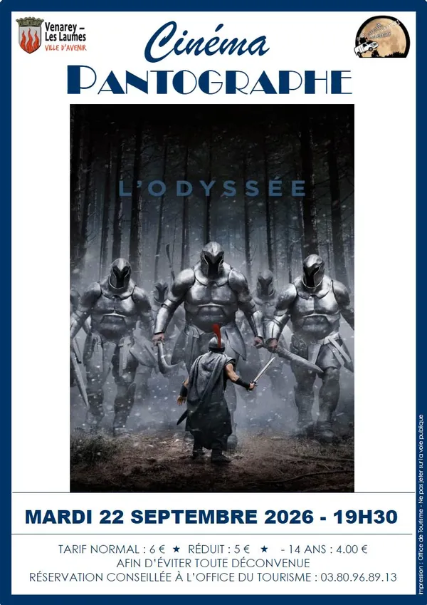 Séance cinéma "L'Odyssée"