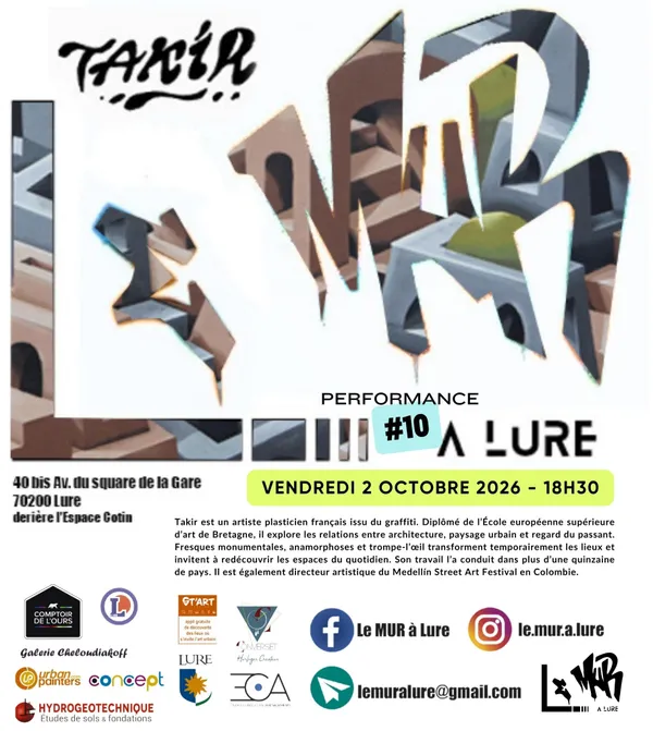 Le MUR à Lure – Performance #10
