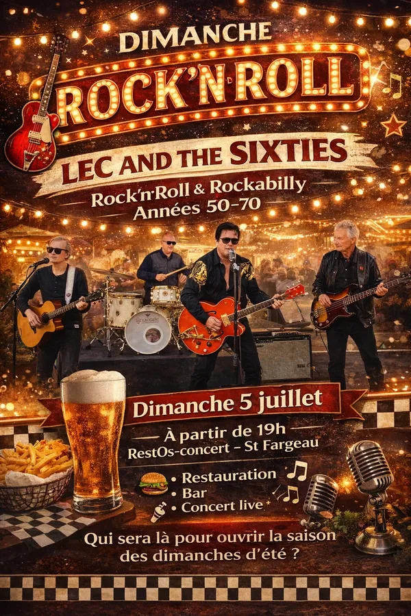 Restos-Concert : Lec and The Sixties