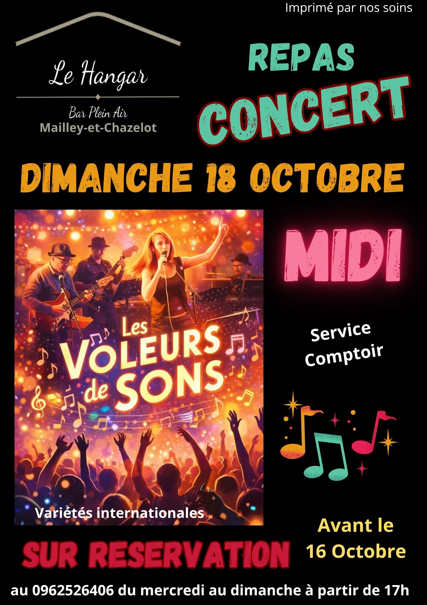 Repas Concert