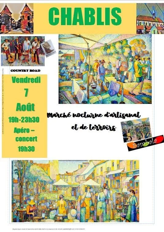 Marché nocturne d'artisanat et de terroirs