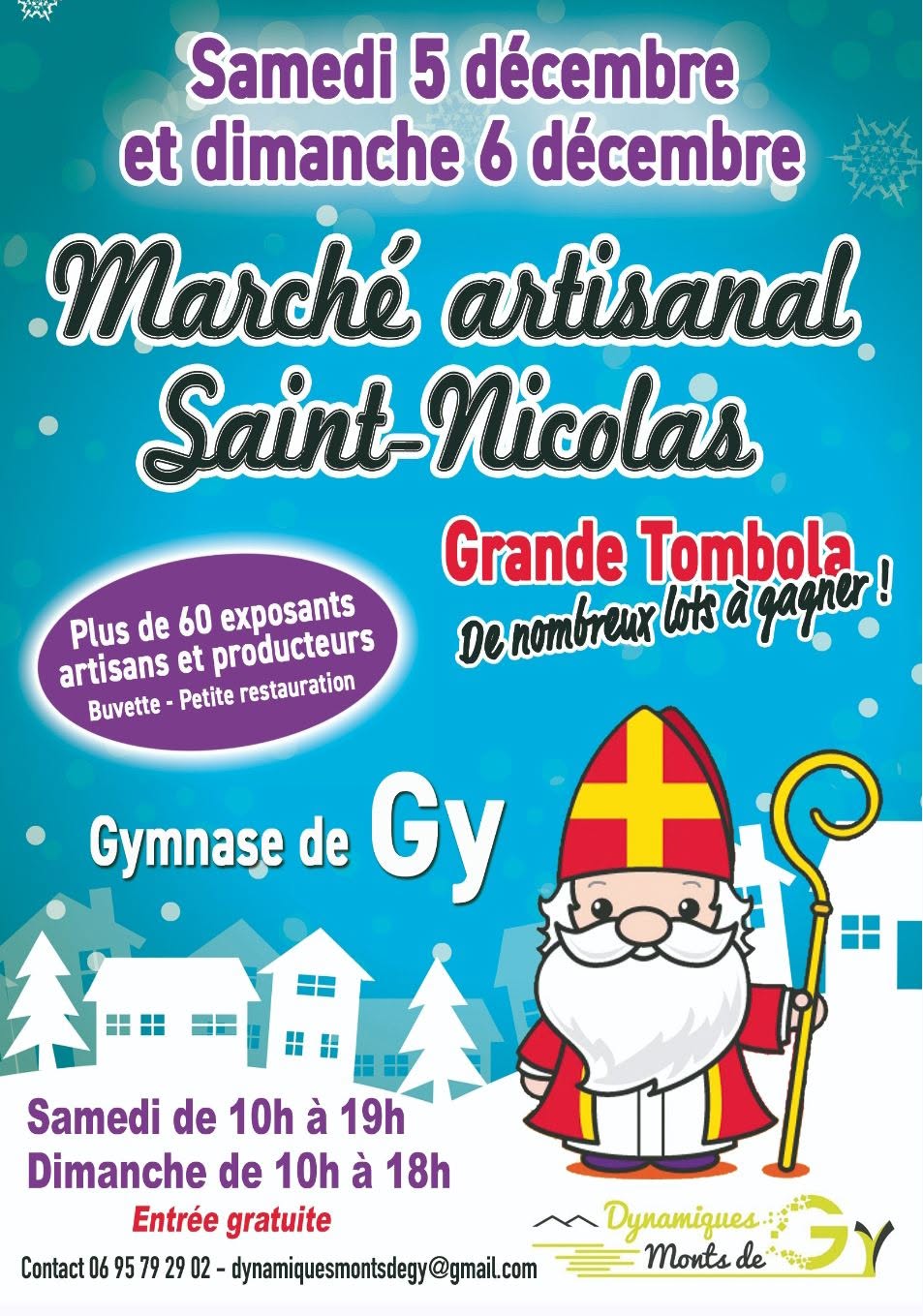 Marché Saint Nicolas à Gy