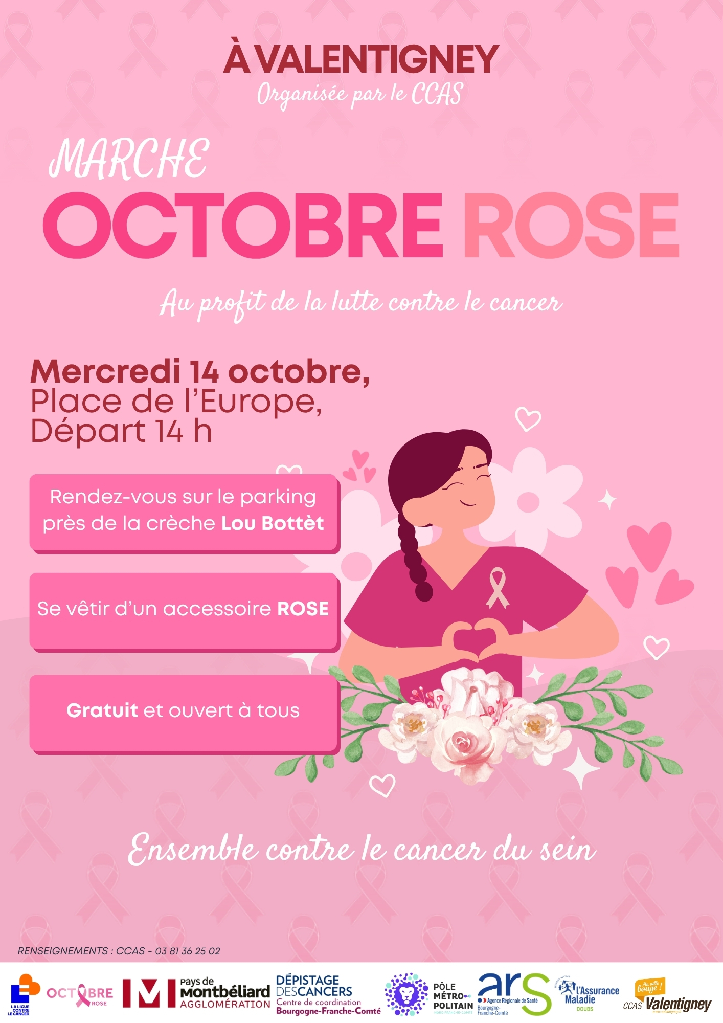 A SUPP Marche rose