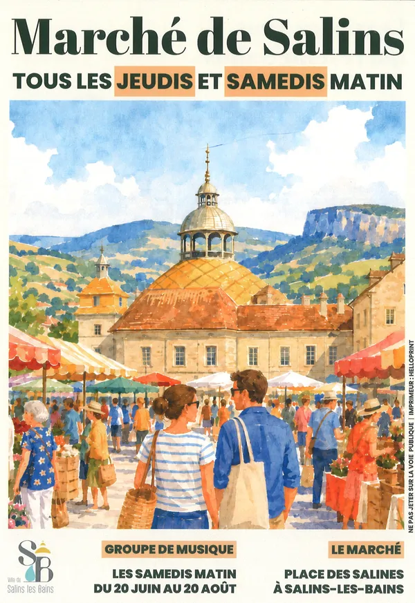 Marché de Salins