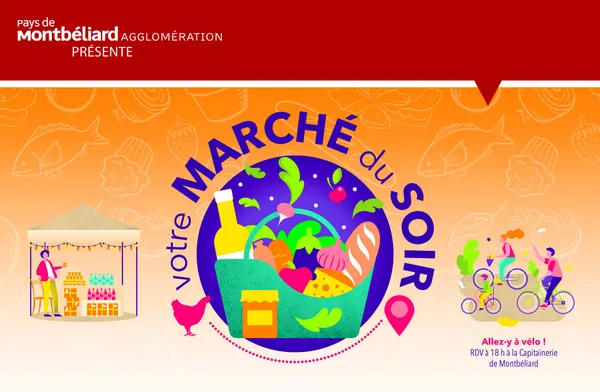 Les marchés du soir à vélo (Etupes)
