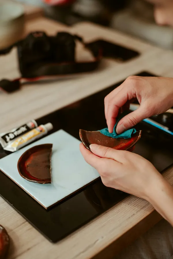 La colle végétale kintsugi
