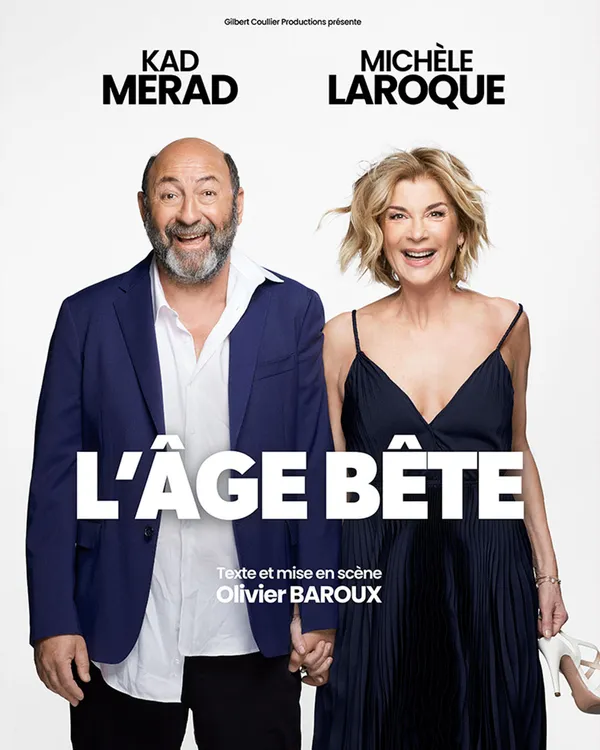 Spectacle : l'âge bête de Michèle Laroque & Kad Merad