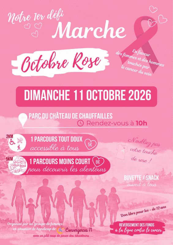 Marche solidaire octobre rose