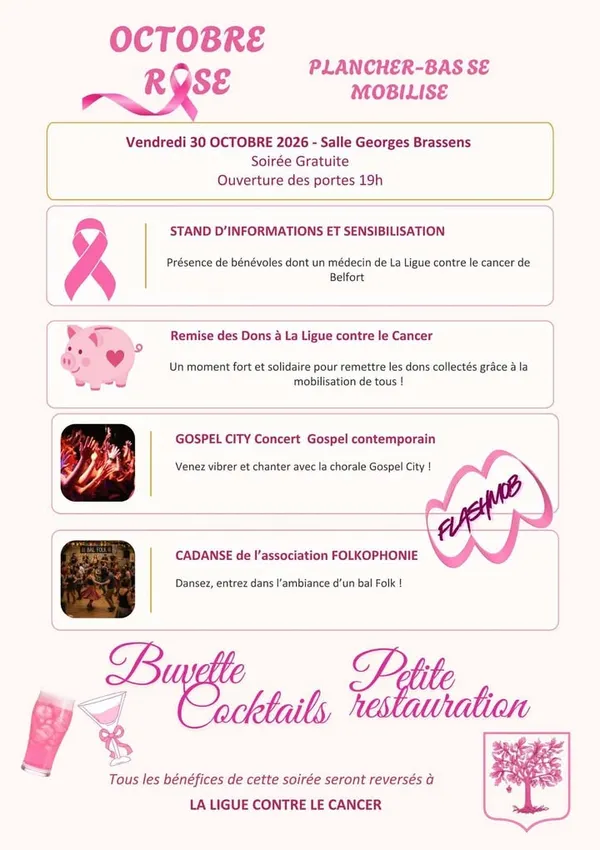 Octobre Rose à Plancher-Bas