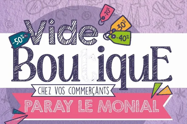 Vide boutique à Paray