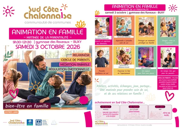 Matinée de la parentalité "Bien-être en famille"