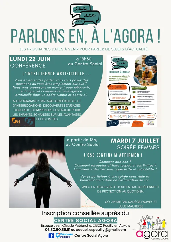 Parlons-en, à l'Agora !